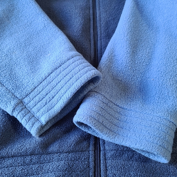 Baxter and Wells sweater sweatshirt blue fleece mens size large EUC - Picture 8 of 9